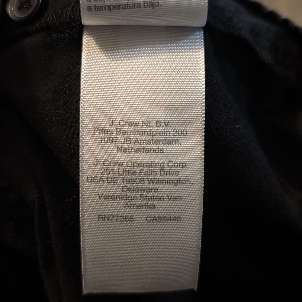 Madewell OVERSIZED Black Button-Down Shirt - Picture 11 of 12